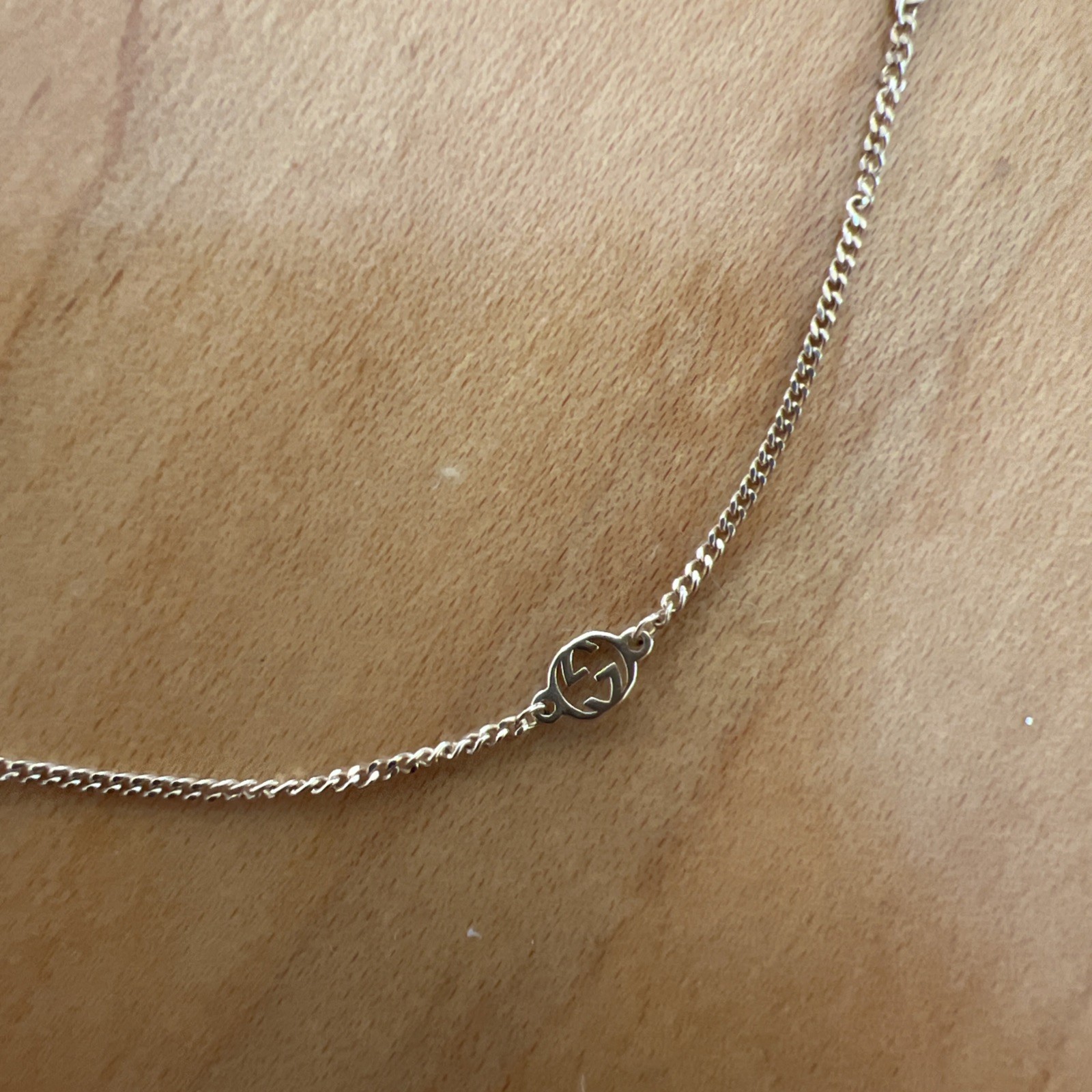 Gucci 18k Yellow Gold Star Interlocking G Diamond Bracelet. Retails for $2000