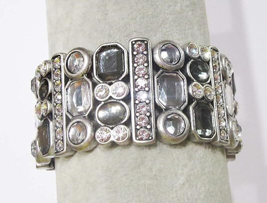 Lia Sophia Jewelry PARTY FAVOR Stretch Bracelet in Silver RV$132
