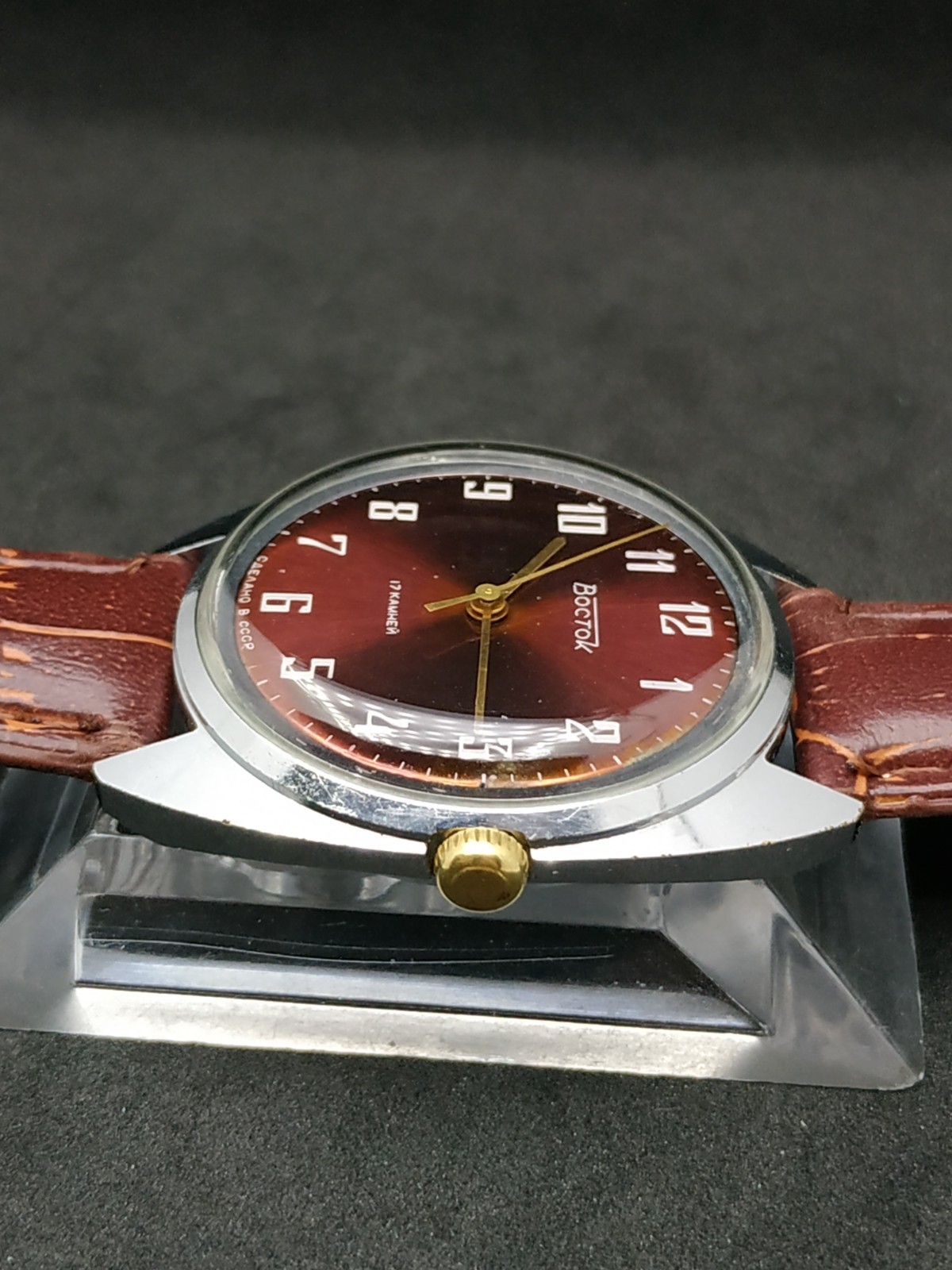 Men’s Dress Watch Wostok Vintage USSR Mechanical 2409A Retro Vostok Soviet ⭐