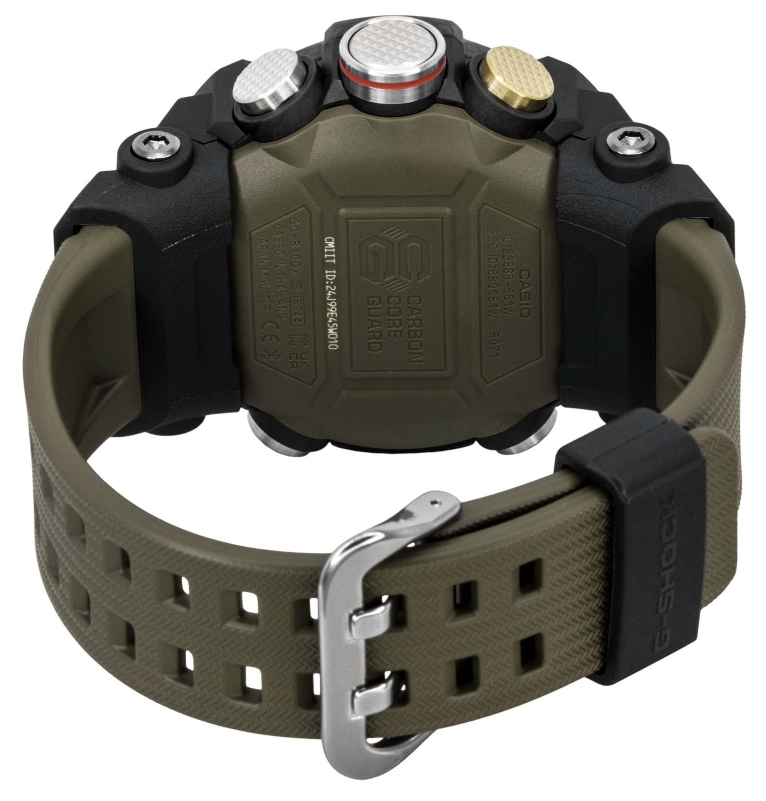 Casio G-Shock Bio-Based Resin Strap Black Dial Quartz GG-B100X-1A3 Men’s Watch
