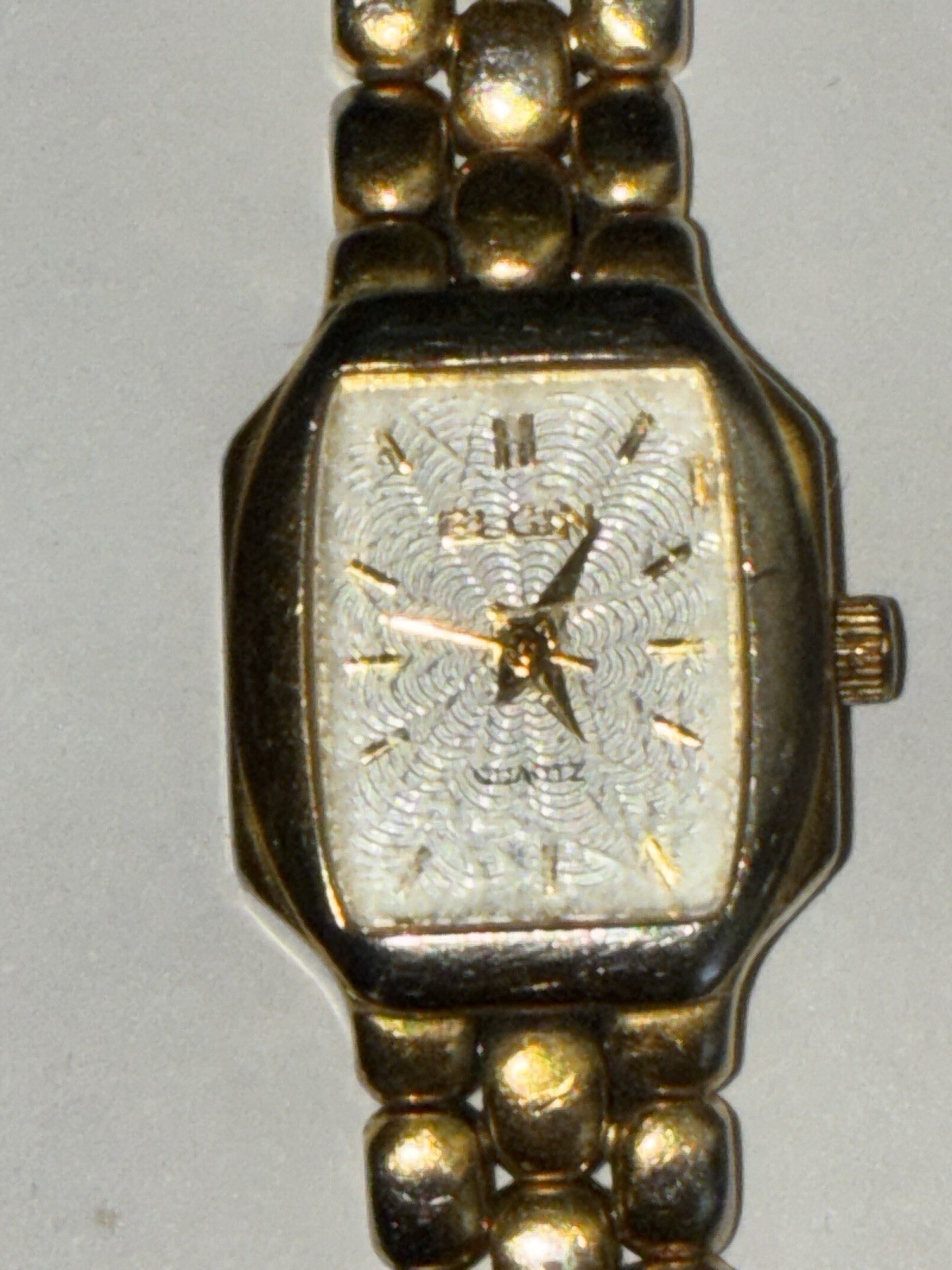 2 Piece Lot ~• Vintage / Antique Elgin Gold Tone Ladies Watches