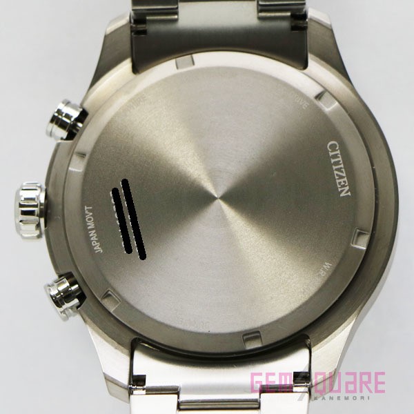 CITIZEN Eco Drive Watch Titanium Chronograph Overseas Model CA0810 88X