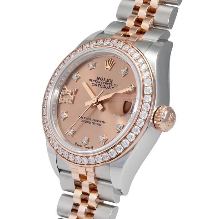 Rolex Datejust 279381RBR Rose Gold Stainless Steel Diamond 28.0mm #YKW190