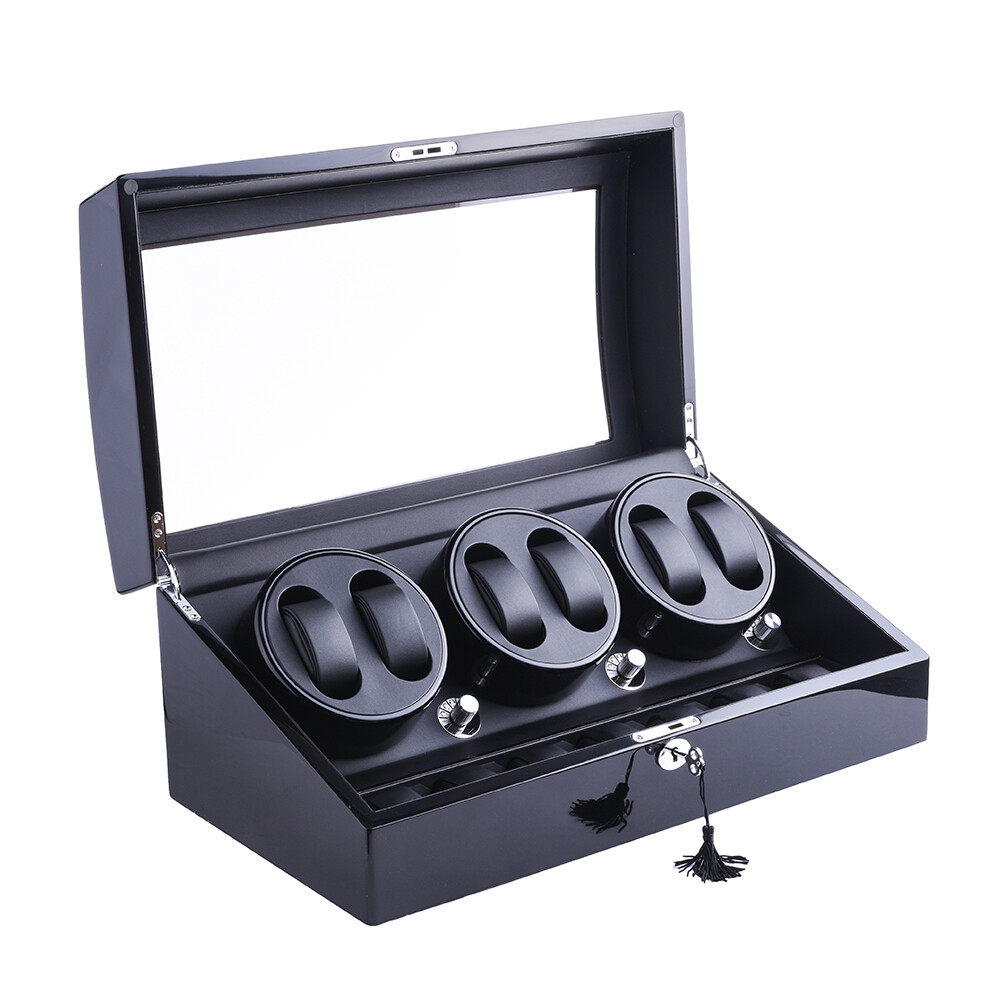 Automatic 6+7/8+9 Watch Winder Storage Display Box With Super Quiet Motors Gift
