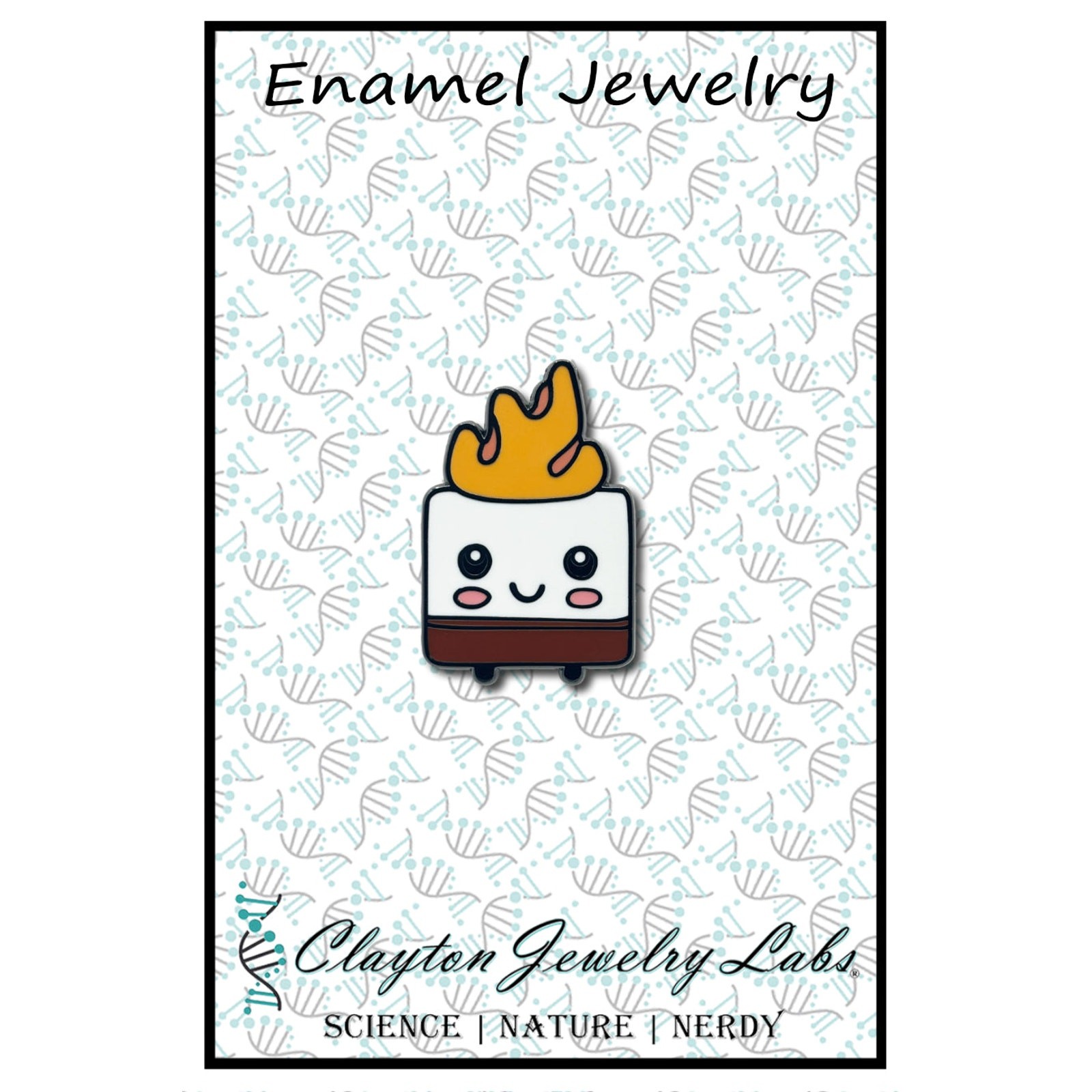 S’mores Boy Enamel Pin