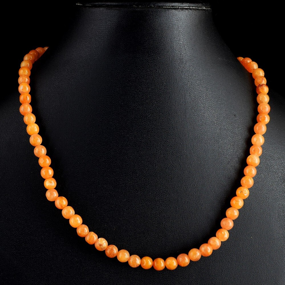 Precious Aventurine Single Strand 218.00 Cts Beaded Awesome Necklace VK 04 E677