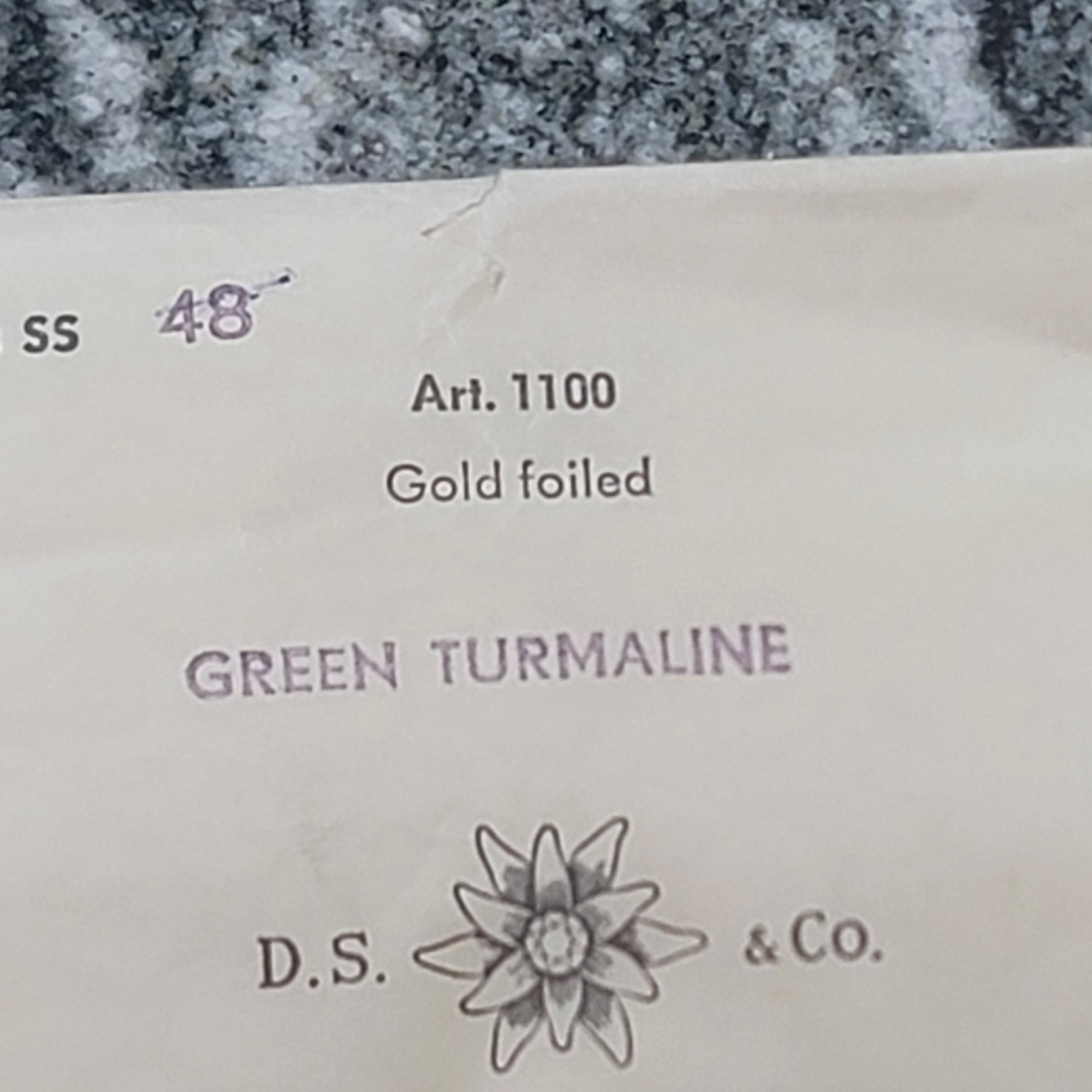 Vintage D.S. & Co Swarovski Rhinestones SS 48 Green Tourmaline 2 Full Packs