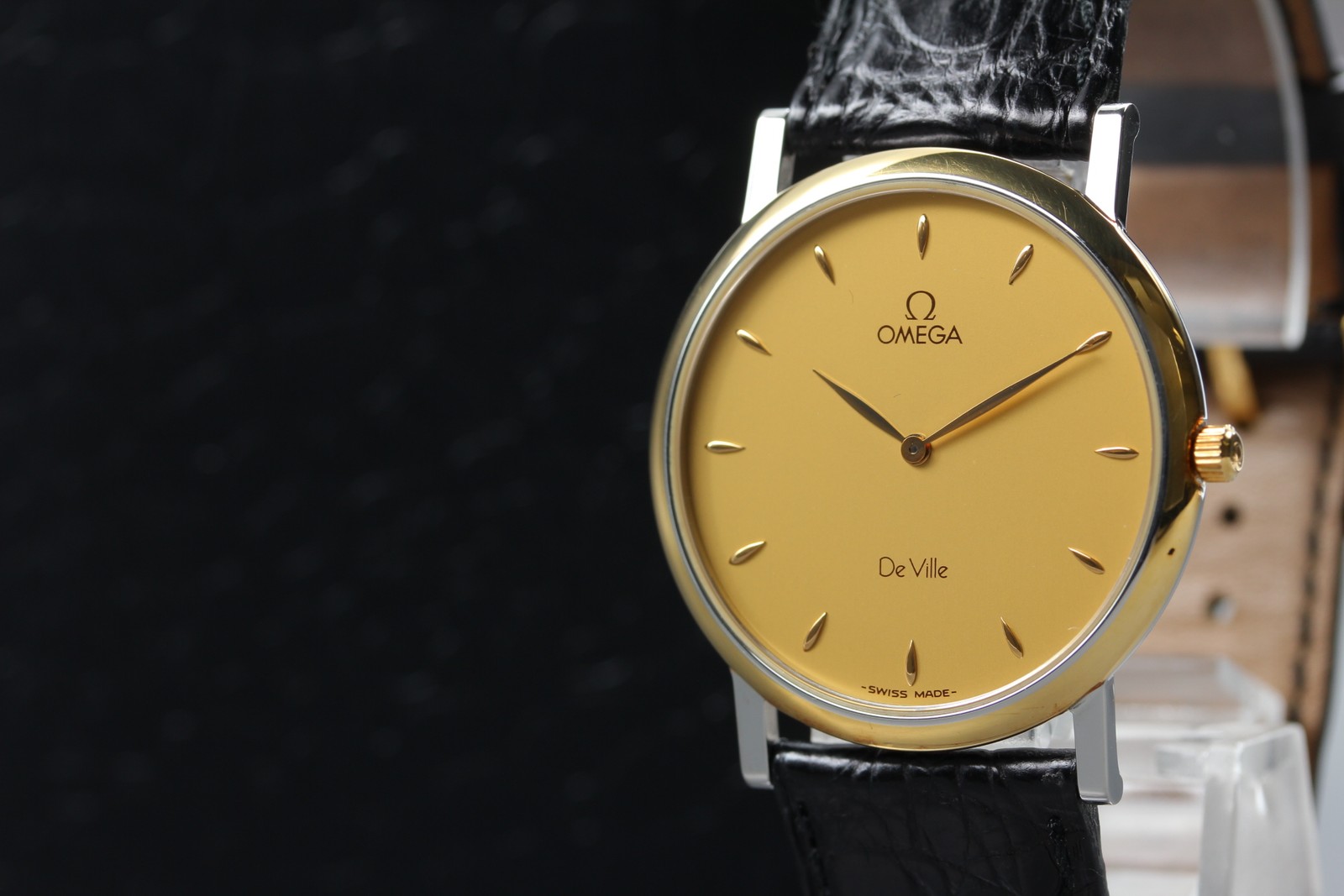 [Near MINT] OMEGA De ville Cal.1478 Ref.195.2378 Quartz Mens Vintage Watch JAPAN