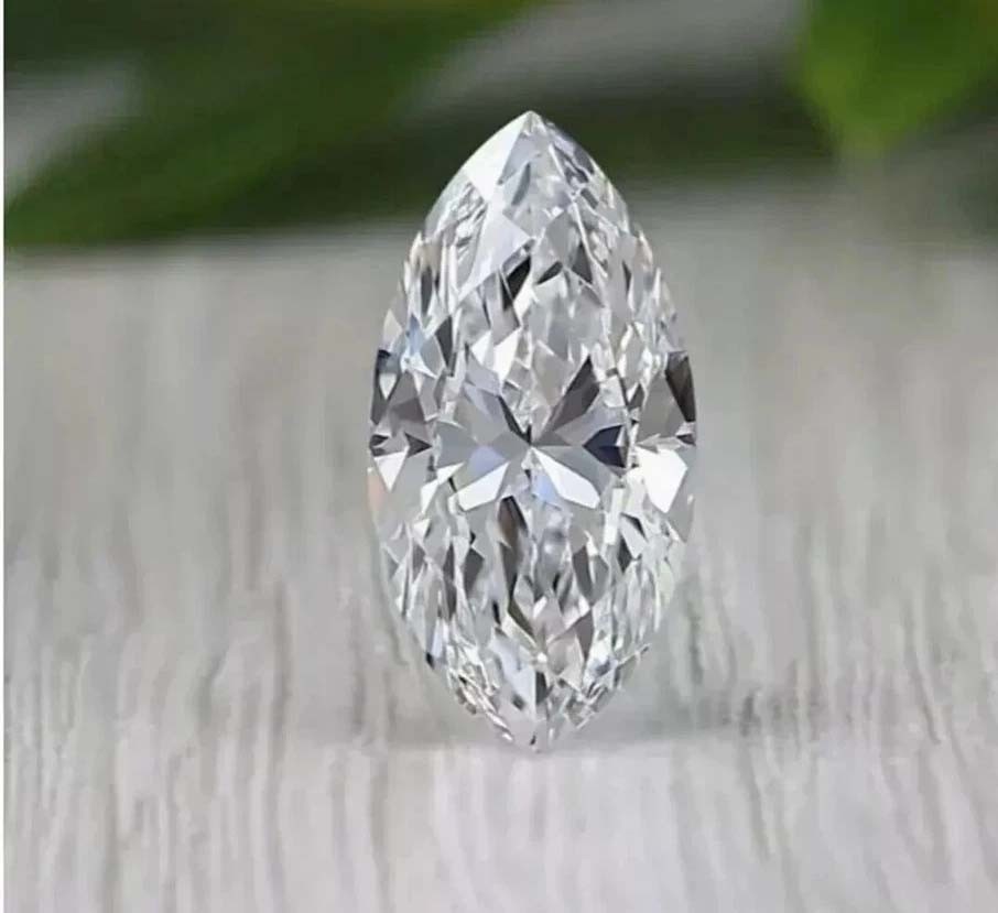 Marquise Cut 1.7 Ct Lab-Grown Diamond – D Color, VVS1 Clarity IGL CertifiEd 6AHN