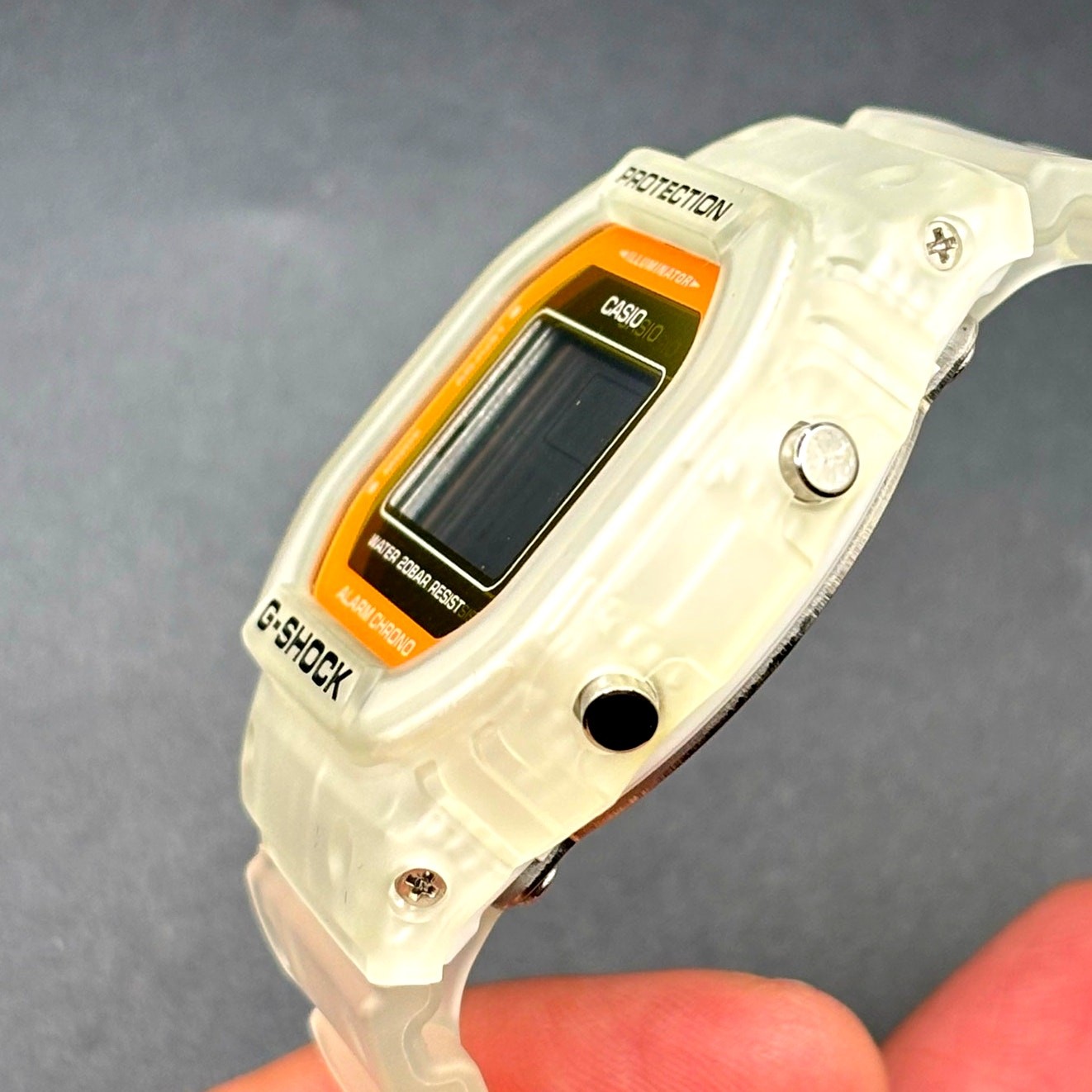 Casio G-Shock DW-5600LS-7 Color Skeleton Series Digital Translucent Watch NIB