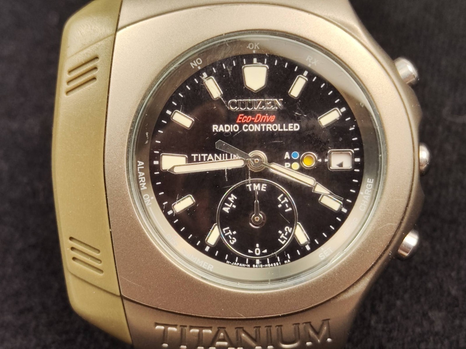 Citizen Eco-Drive 9415-H02004 TA Vintage Titanium Radio-Controlled Men’s Watch
