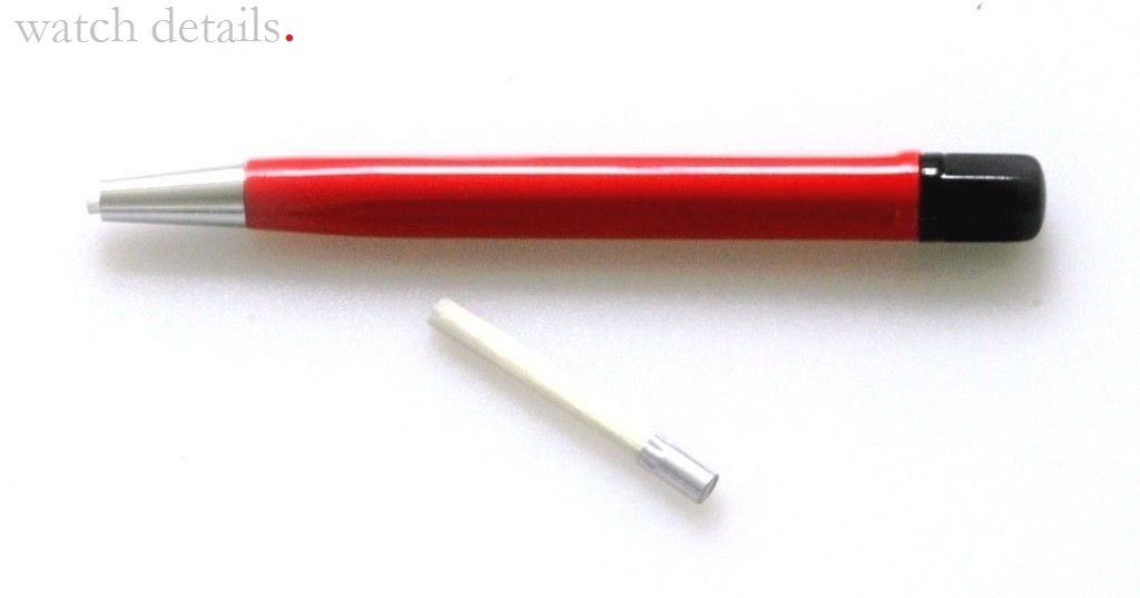 WATCH DETAILS Brushed Steel Refinishing Pen Tool compatible on Citizen eco-drive