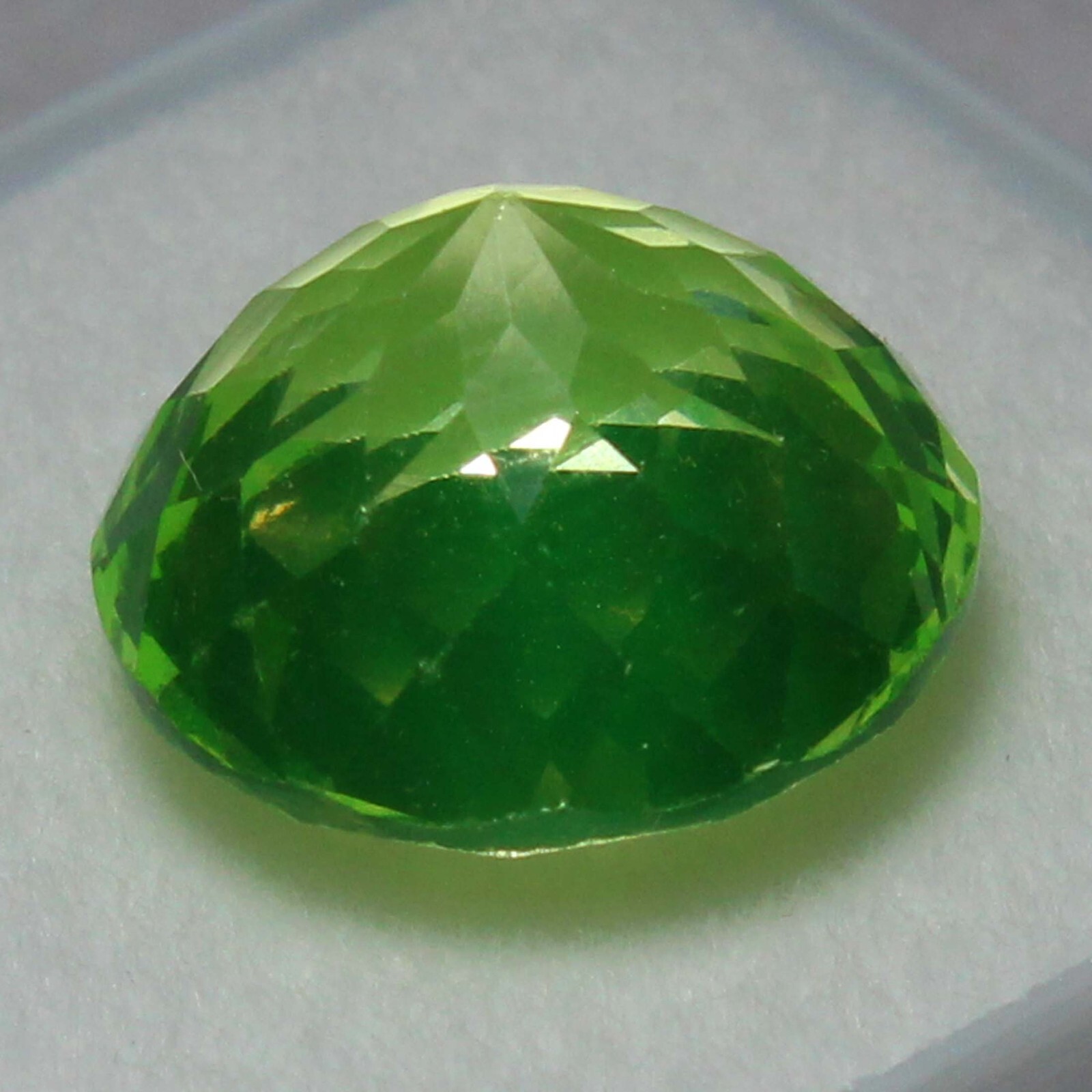 Natural Greenish Yellow Tanzanite Certified 7×7 mm Round Unheated Loose Gemstone