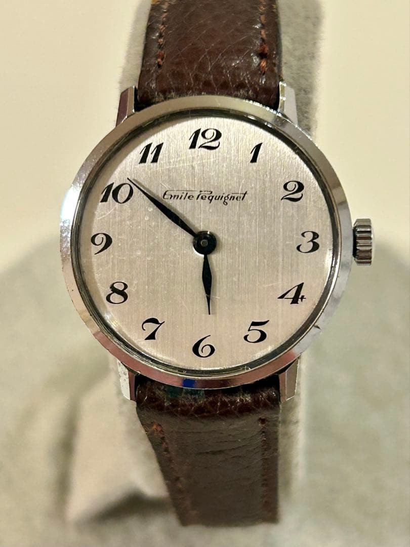 Emile Pequignet Manual Winding Ladies Wristwatch Working
