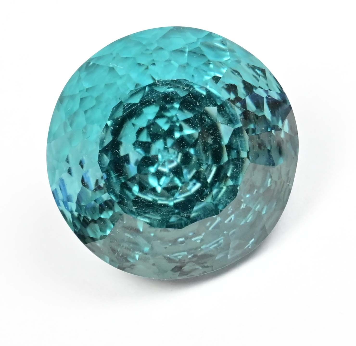 26.65 Ct Natural Greenish Neon Blue Paraiba Tourmaline Flawless Loose Gemstone