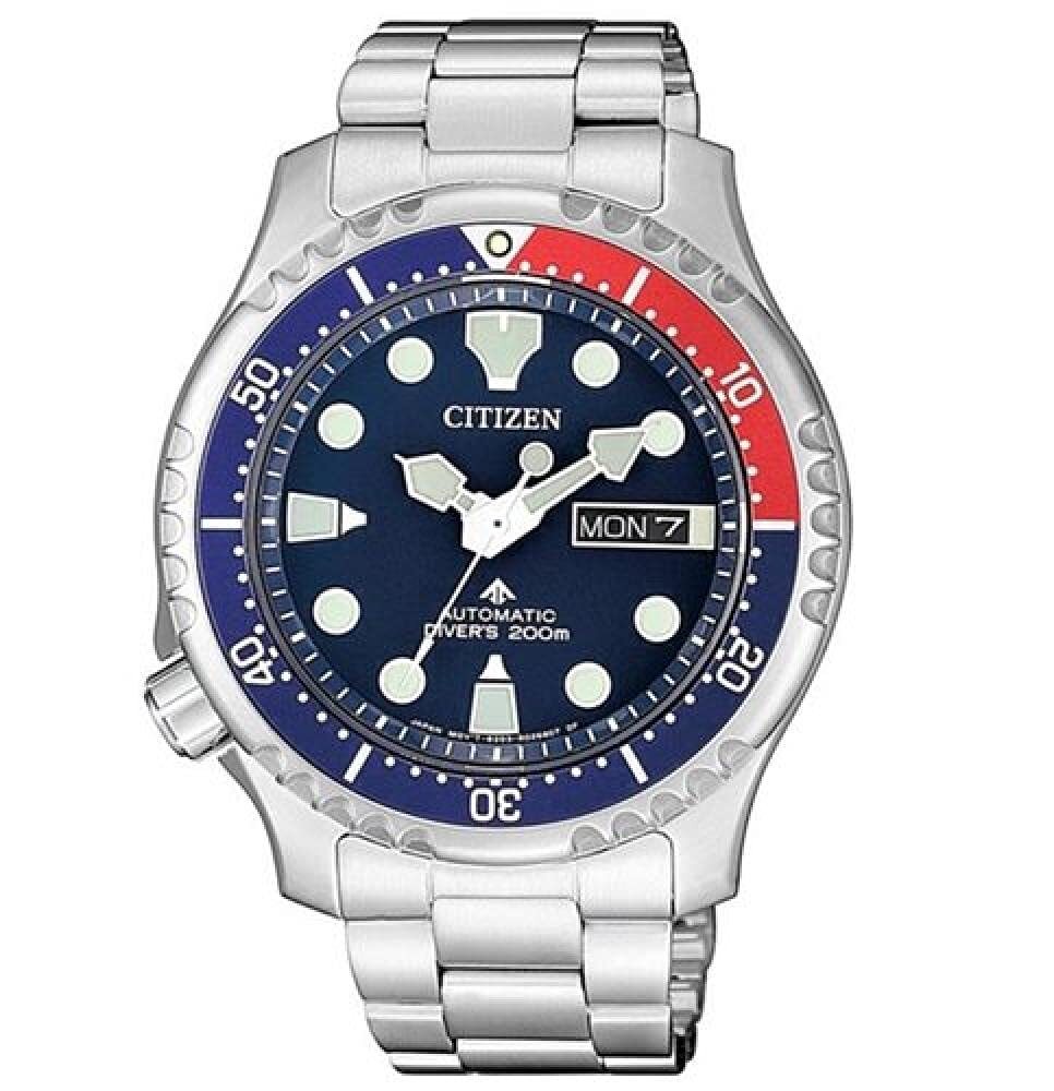 Citizen Promaster NY0086-83L Diver Automatic 200 m Blue Pepsi Dial 42mm New