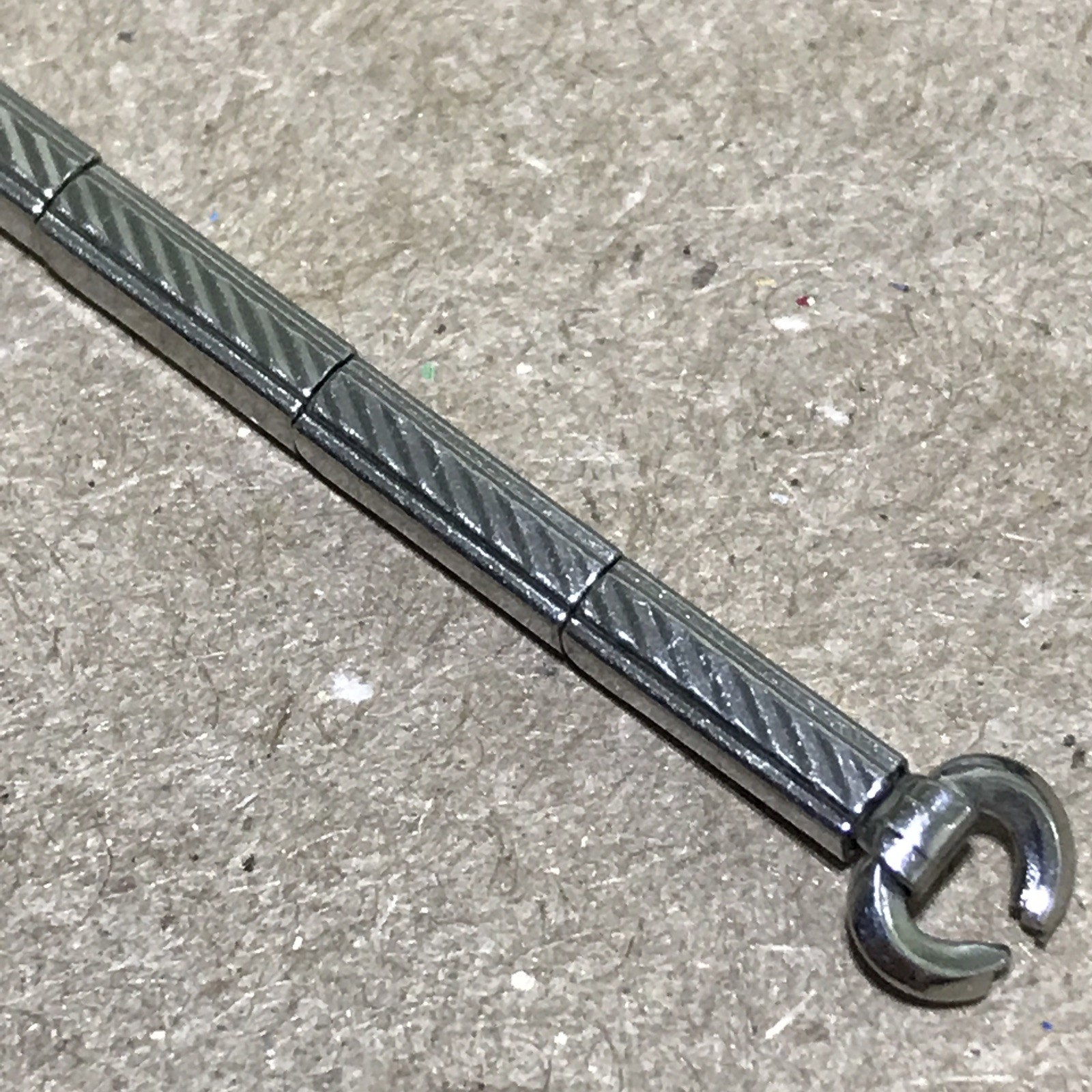 Vintage Unused Watch Band Stainless Steel Expansion Ladies Ring End BRITE