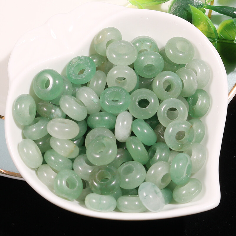 Natural Mini Stone 4x10mm Big Hole Beads Charms Healing Mix for Jewelry making