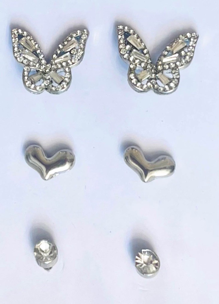 New Women’s Dreamland’s Earrings – Set Of 3 Pair – By Hildie & Jo