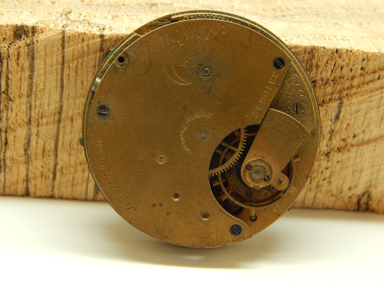 Antique Waltham Pocket Watch Movement 14s 7j Grade Bond St Circa 1887 500 RUN!