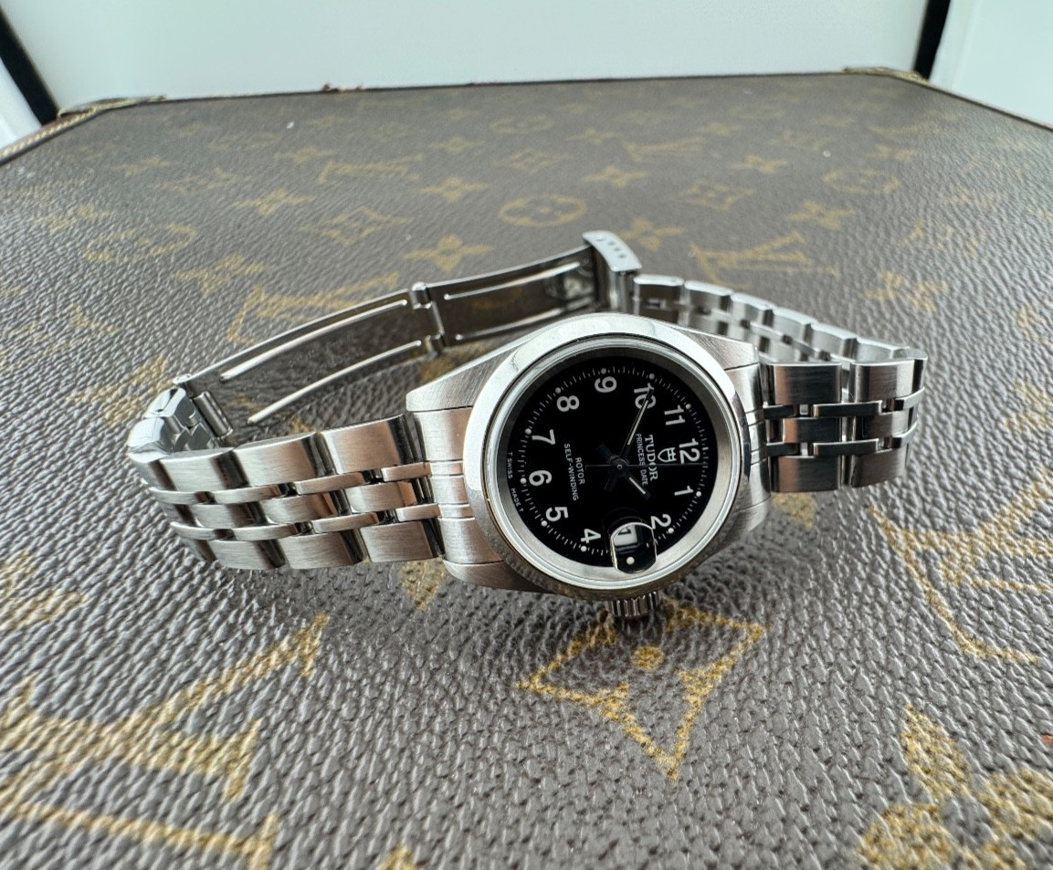 Tudor Prince Date Princess Date Automatic Black Dial Swiss Made