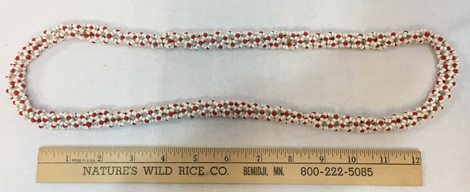 Plastic Bead Necklaces & Bracelet Red White Rope Strand String Bangle Lot 3