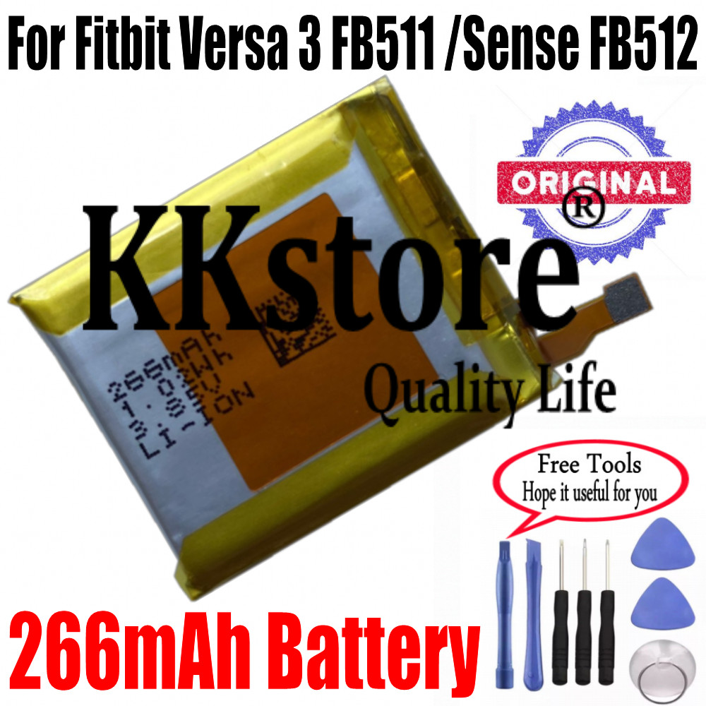 NEW Original Battery For Fitbit Versa 3 FB511 , For Fitbit Sense FB512 266mAh