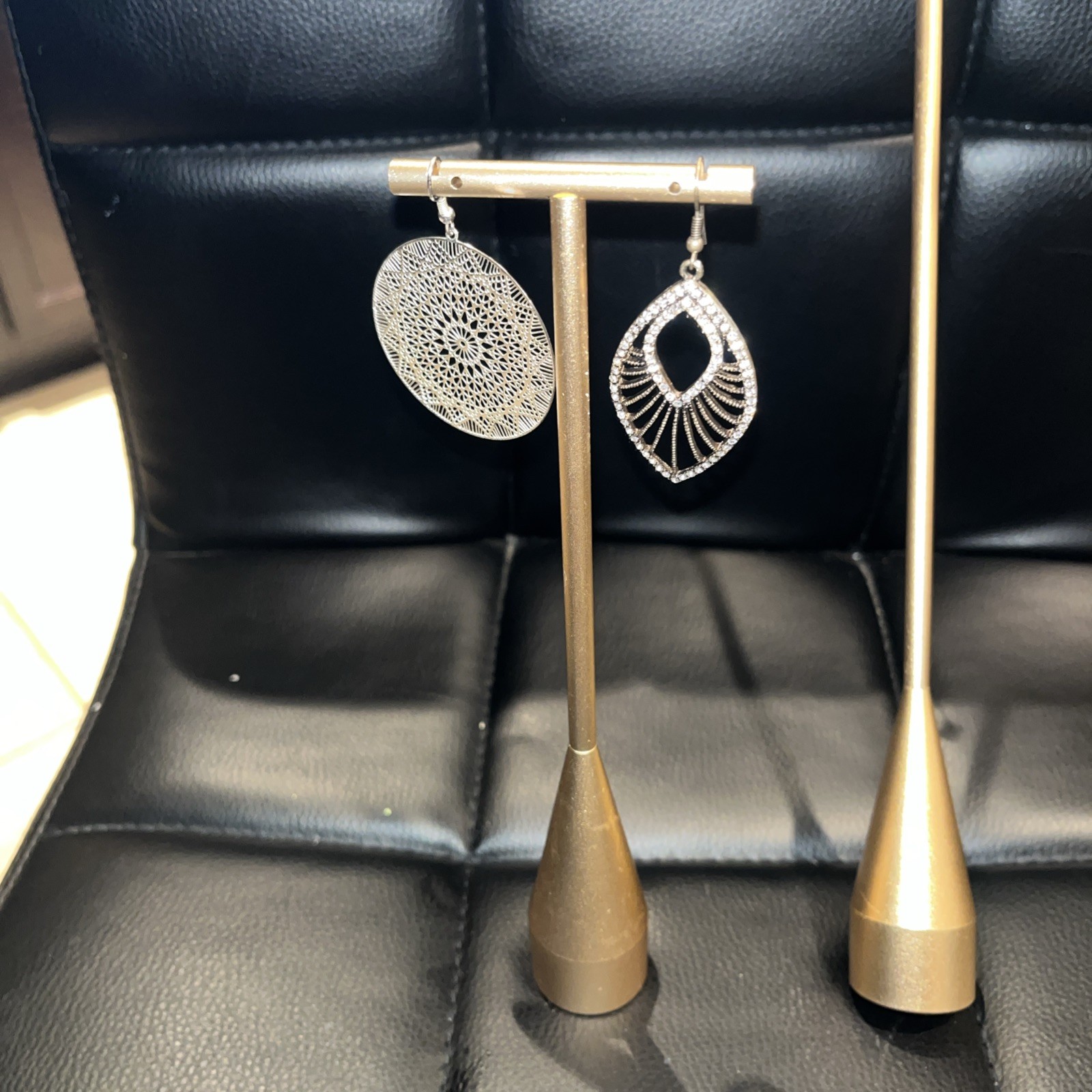 AceOrbit Jewelry Display Stand For Earrings 10” & 8” Stand