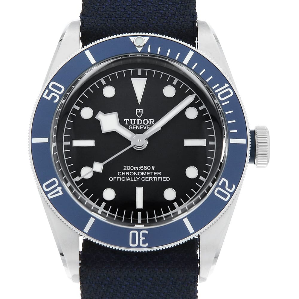 TUDOR Heritage Black Bay Fabric Strap 79230B second hand mens