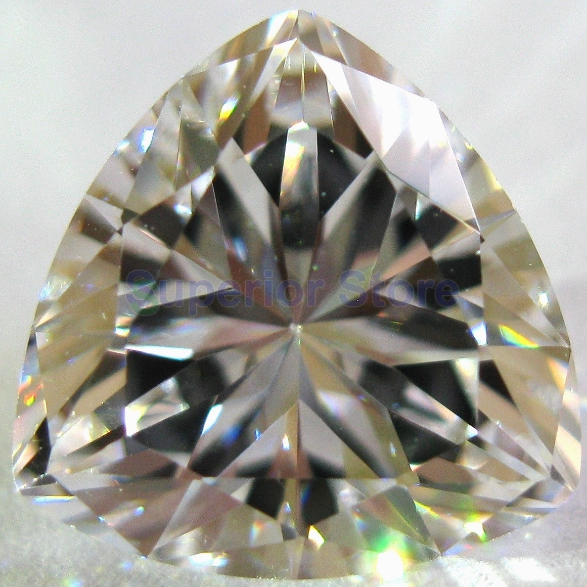 5x5x5 mm 0.50ct TRILLION Cut Sim Diamond, Lab Diamond WITH LIFETIME WARRANTY