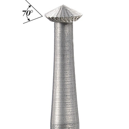 Fig 446 Setting Burs Hart Bur 70 Deg 005 0.5mm Jewelry Bearing Cutter 6 pack