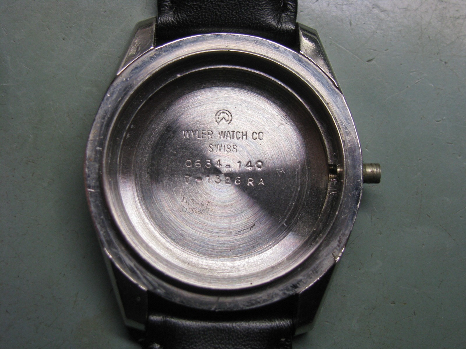 Vintage Wyler Incaflex Railroad Approved Stainless Steel Manual Wind Wrist Watch