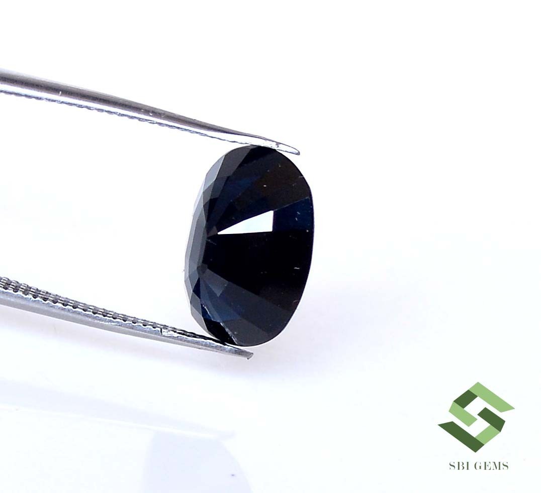 12.50×9.80 mm IGI Certified Natural Blue Sapphire Oval Cut 4.95 CTS Loose Gems