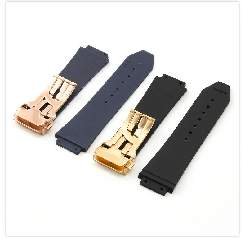For HUBLOT Big Bang Premium Rubber Silicone Watch Strap 24*17 26*19 with Tools
