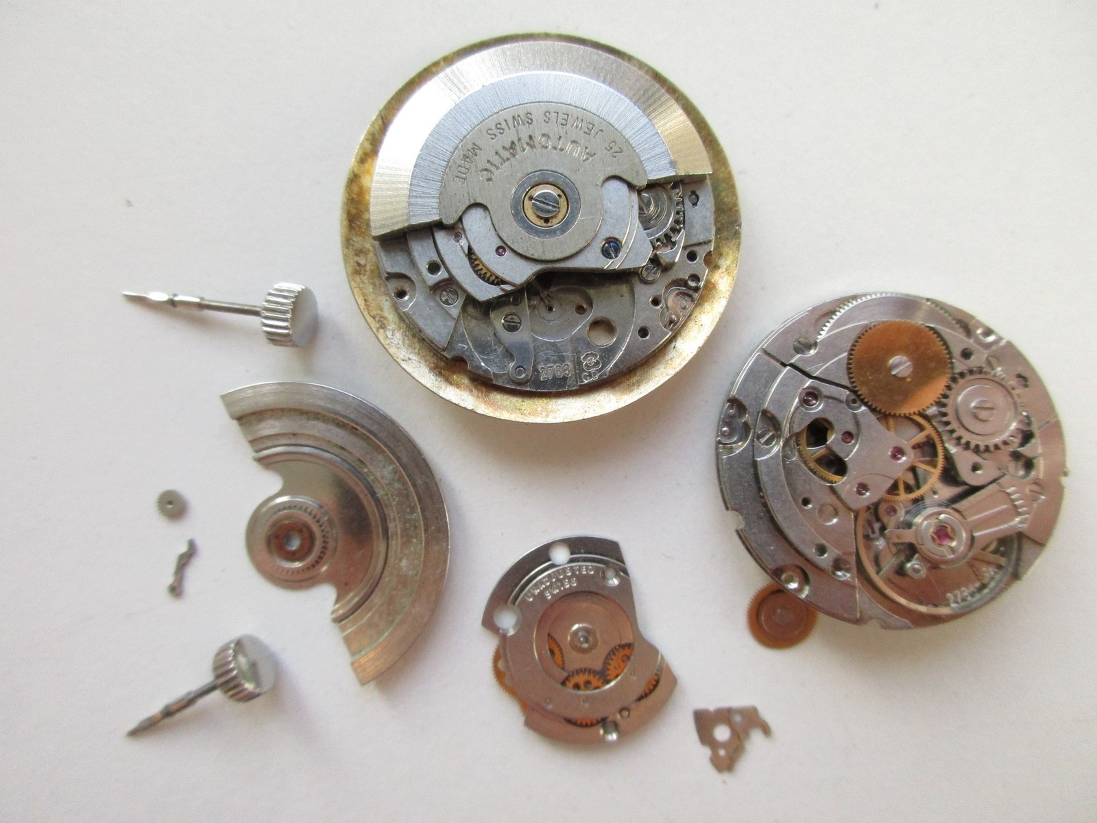 ETA cal. 2783 Swiss automatic watch movements – for parts