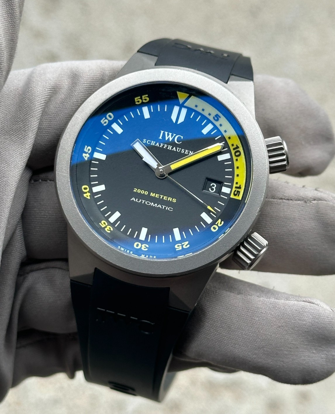 IWC Aquatimer 2000 Titanium Automatic 42mm IW353804