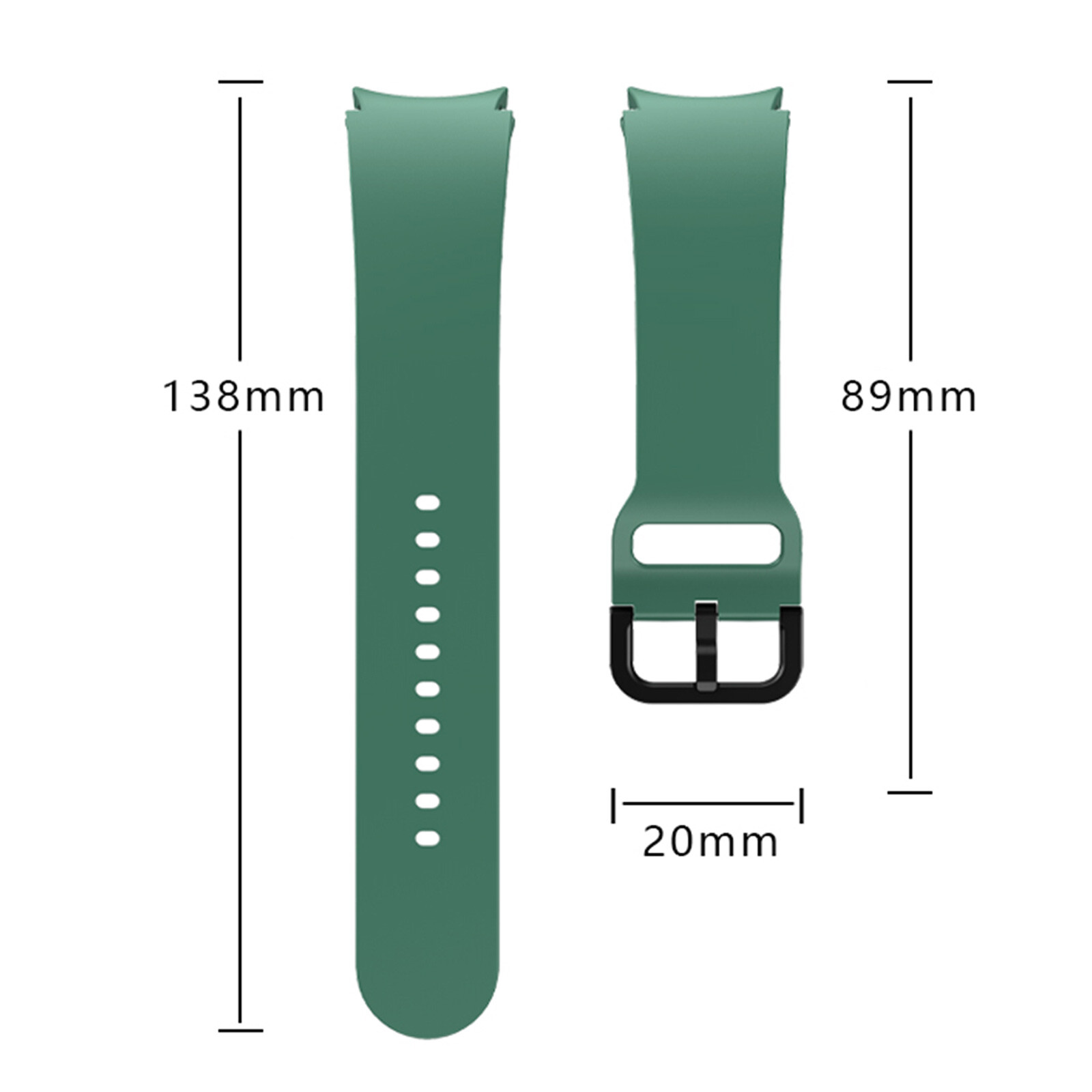 Soft Sport Strap For Samsung Series 7 6 5 4 40mm 42mm 43mm 44mm 45mm 46mm 47mm