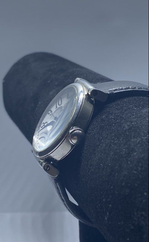 Coach Women’s Watch Stainless Steel Quartz Black Leather CA.72.3.14.0740 31.9mm