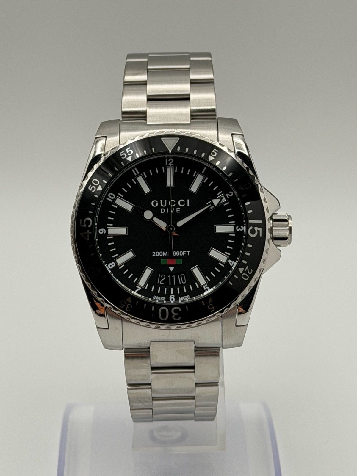 GUCCI YA136301 Men’s Dive Black 40mm