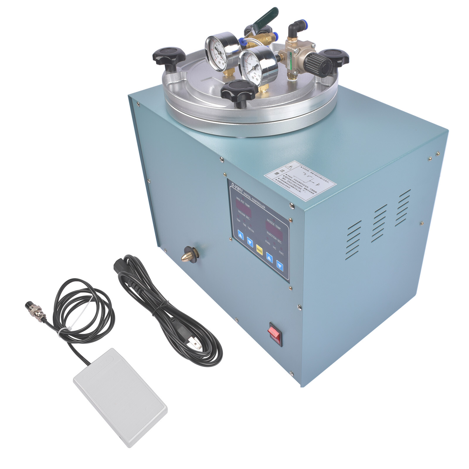 New Wax Injection Machine 110V for Jewelry Making Casting Adjustable Temperature