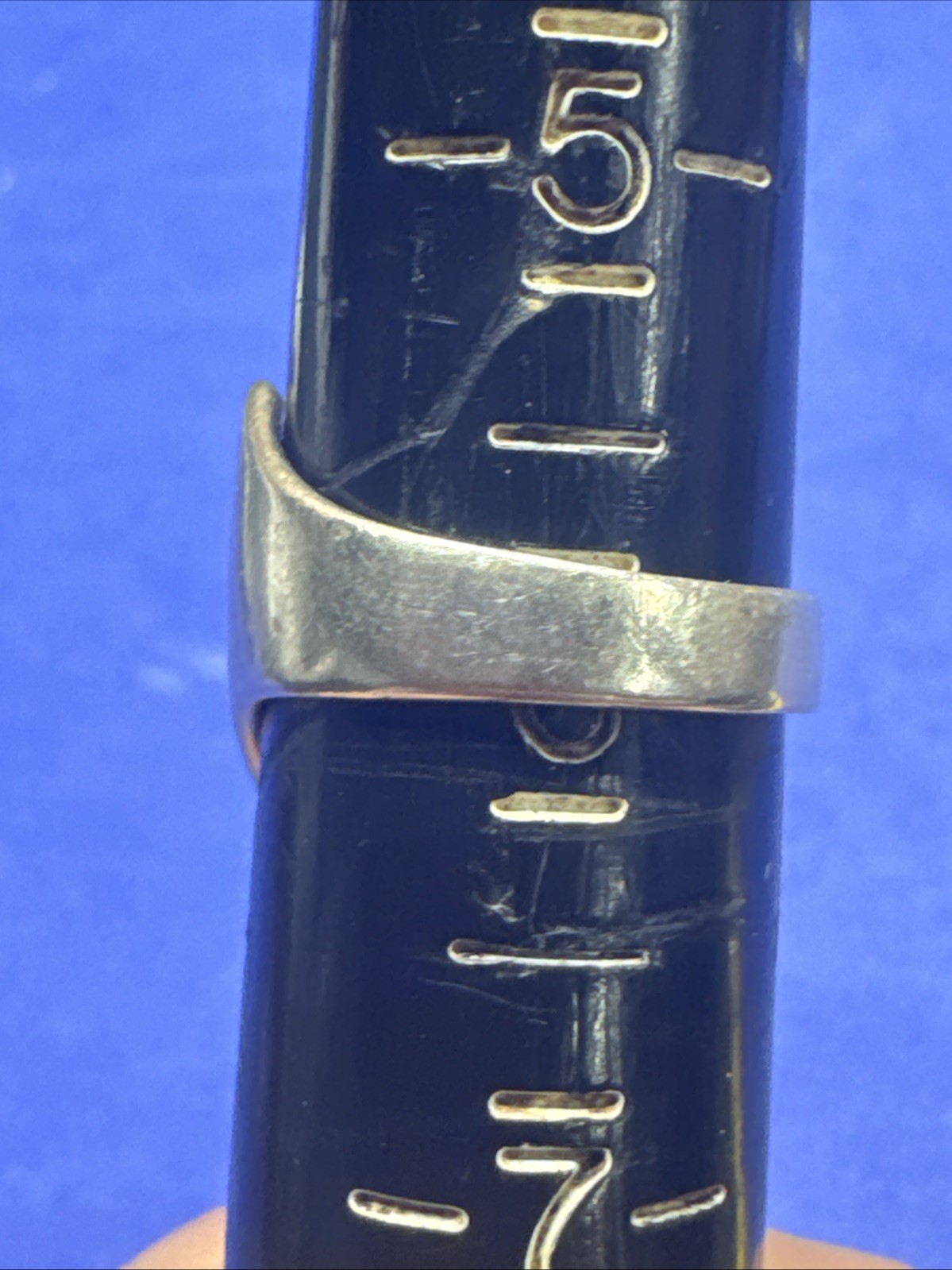 CELLINI STERLING SILVER MID CENTURY MODERN STYLE WOMENS RING BAND SIZE 6