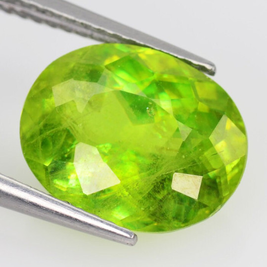 6.46 Ct & 12.37×10.40×6.88 mm_ GIT CERTIFIED NATURAL SPHENE TITANITE GEMSTONE’S