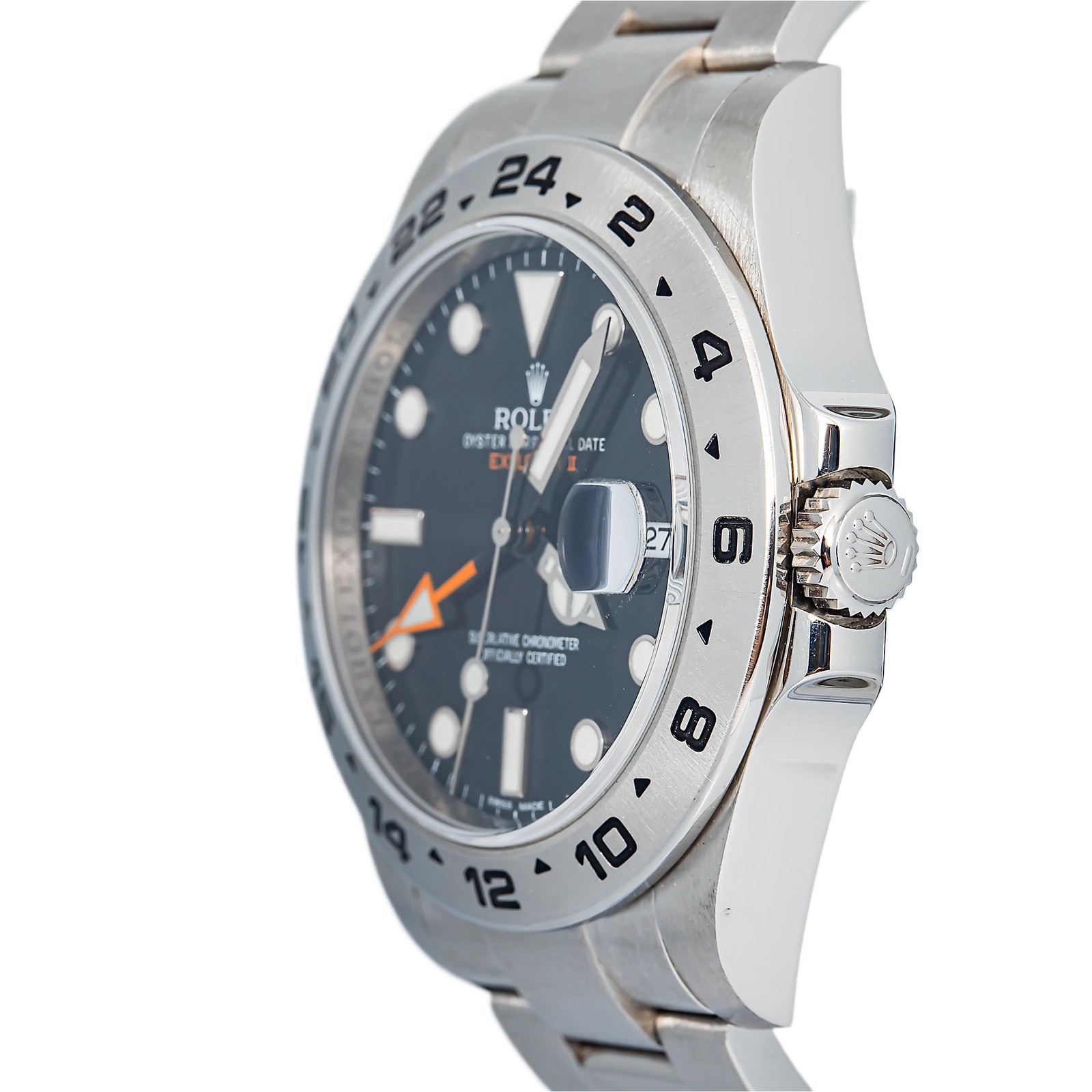 Rolex Explorer II 216570 MINT Stainless Oyster Automatic Black Dial Men’s 42mm