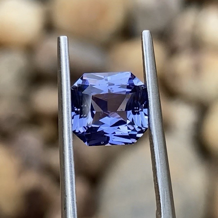 Ceylon No Heat Natural Purple sapphire 1.0ct from sri lanka loose gemstone