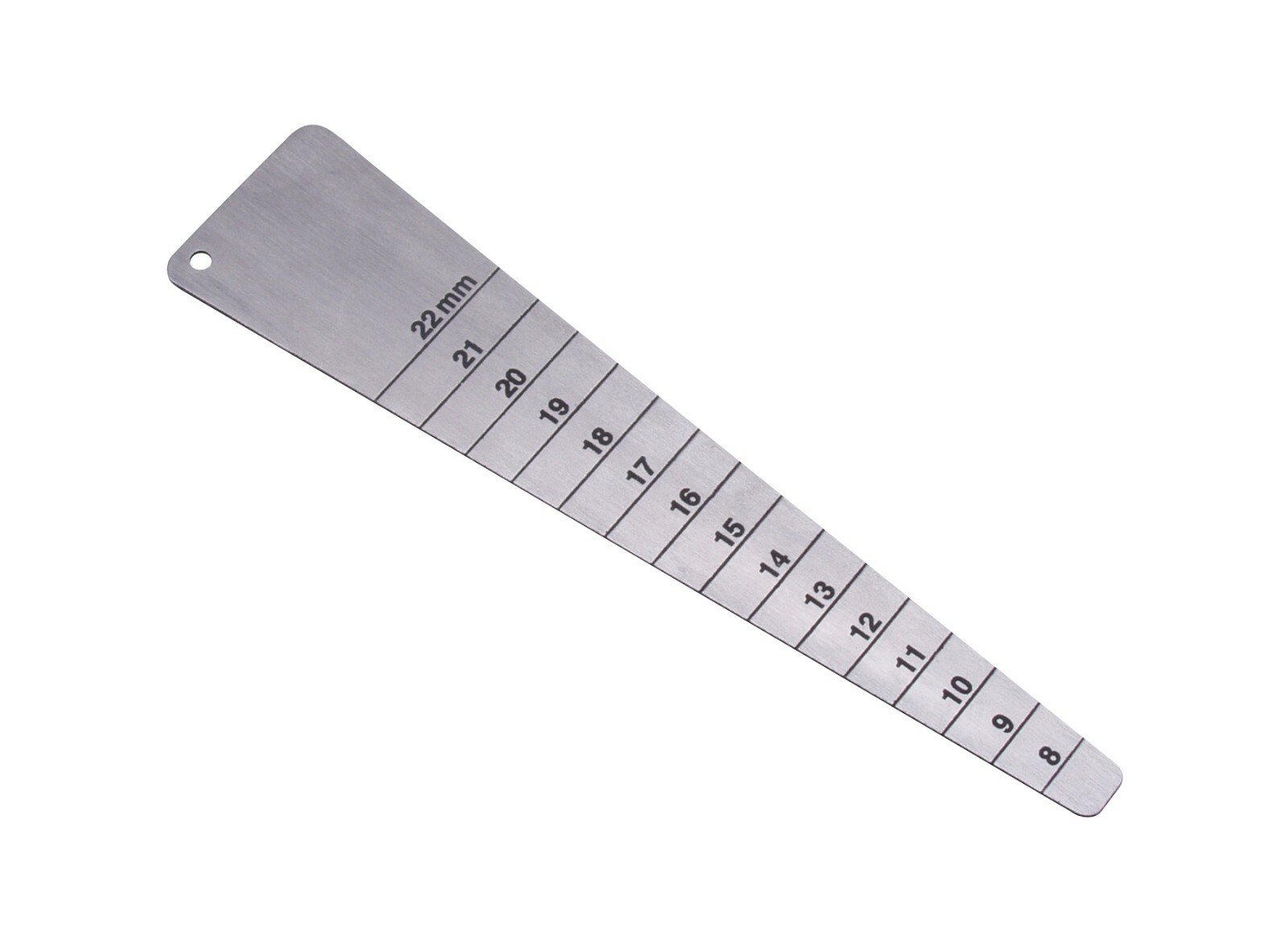 4-3/4″ Stainless Steel Spring Bar Measuring Lug Gauge Millimeters & Inches Tool