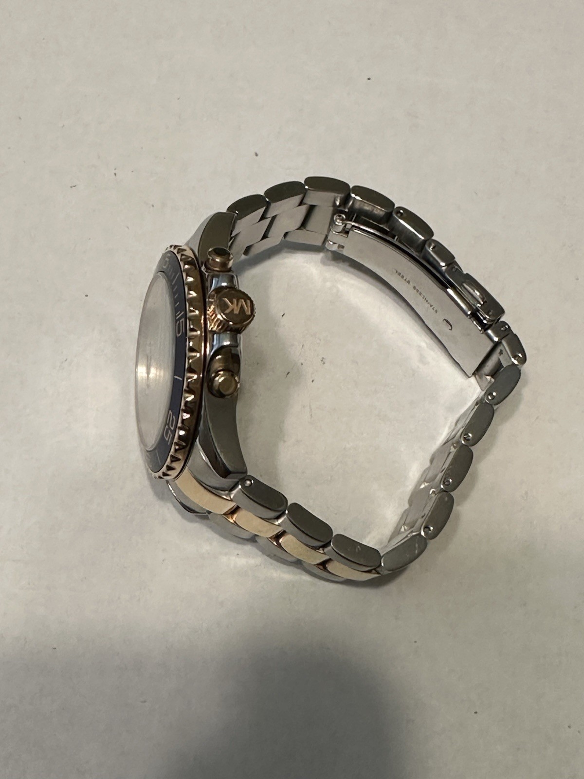 Michael Kors Chronometer Watch MK-5794 Gold Tone/Stainless/Vintage Gold