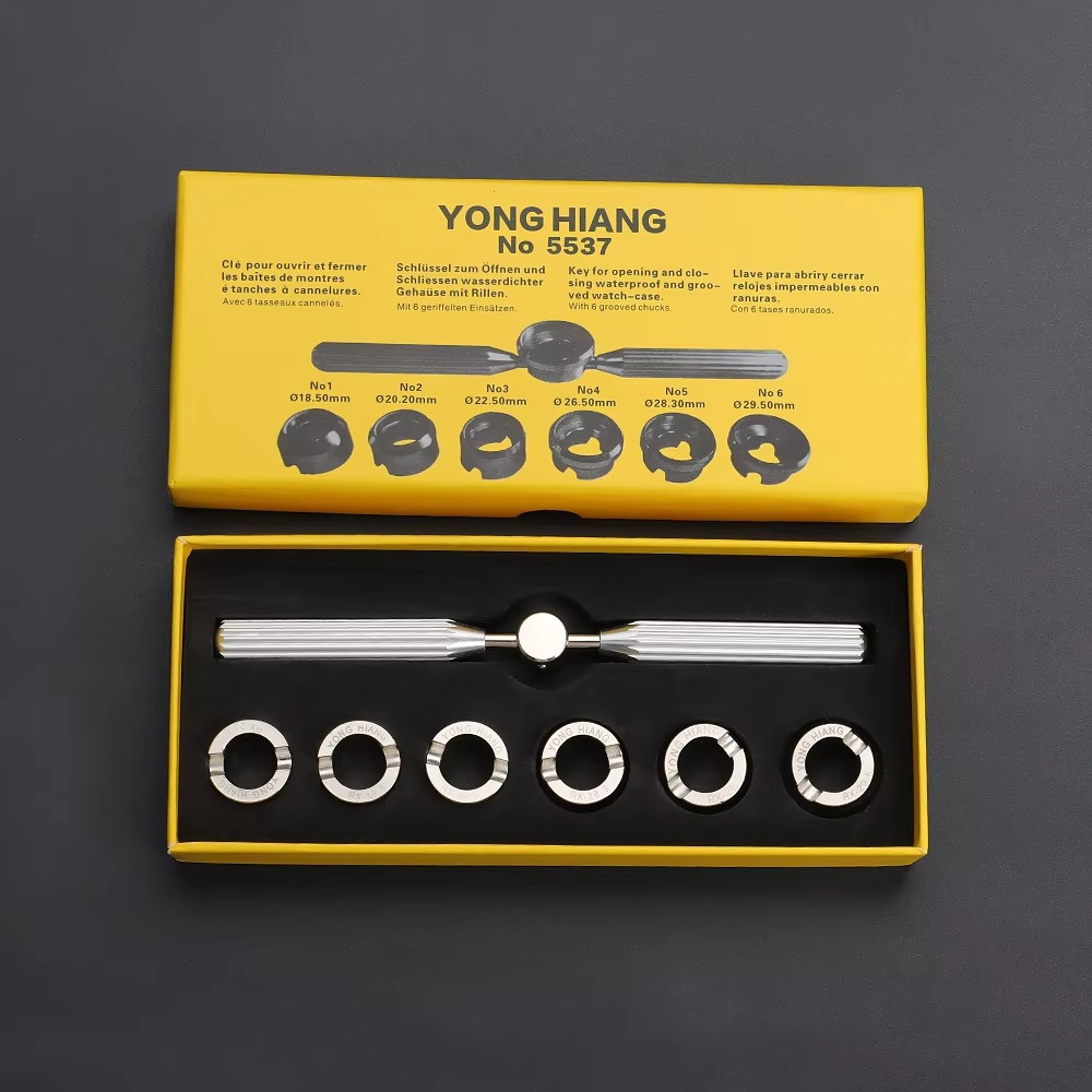 New Watch Case Opener Wrench for Rolex Tudor Screw Back Repair Kit FREE EXPRESS