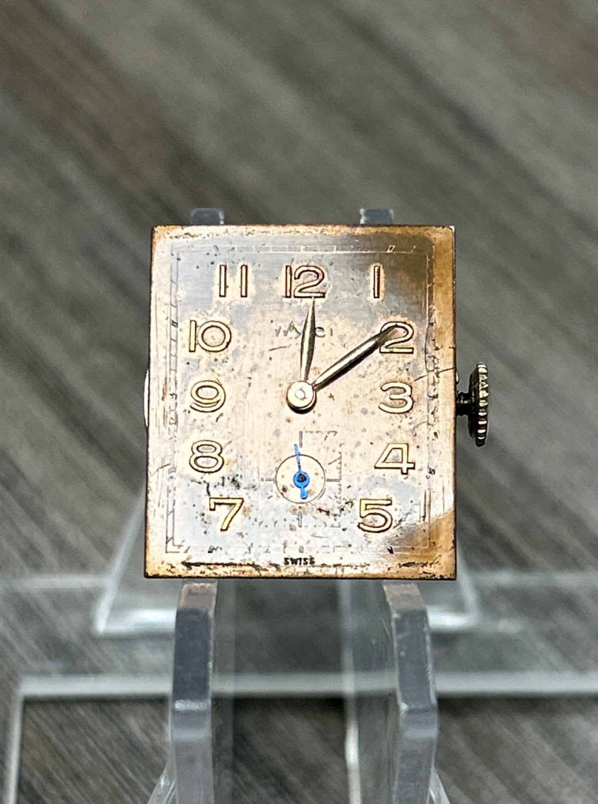Vintage 1940’s Wyler Watch Agency 17 Jewels Swiss WOB