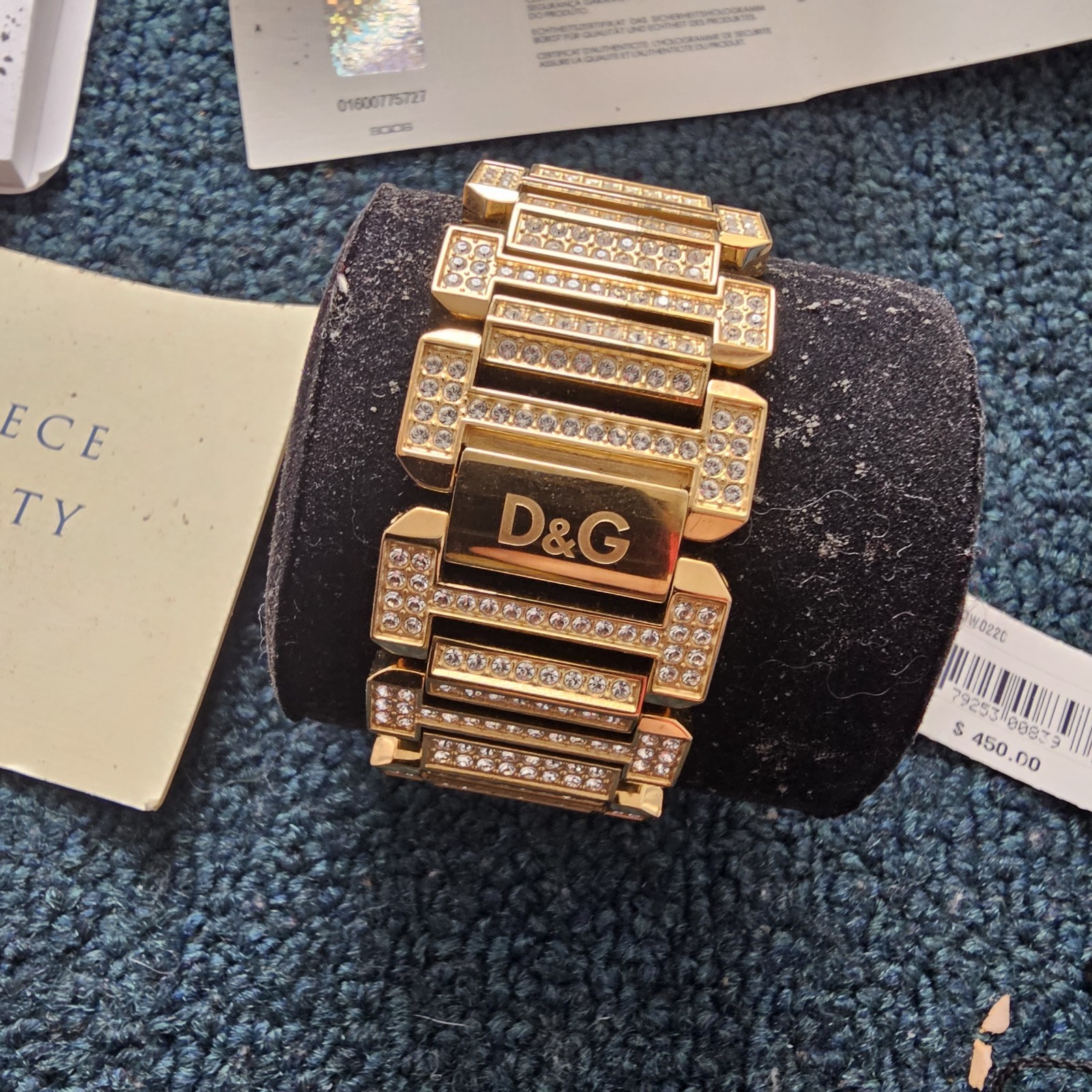 Dolce & Gabbana DW0220 Women’s Royal Watch Time Stainless Steel 3 ATM ɓ3