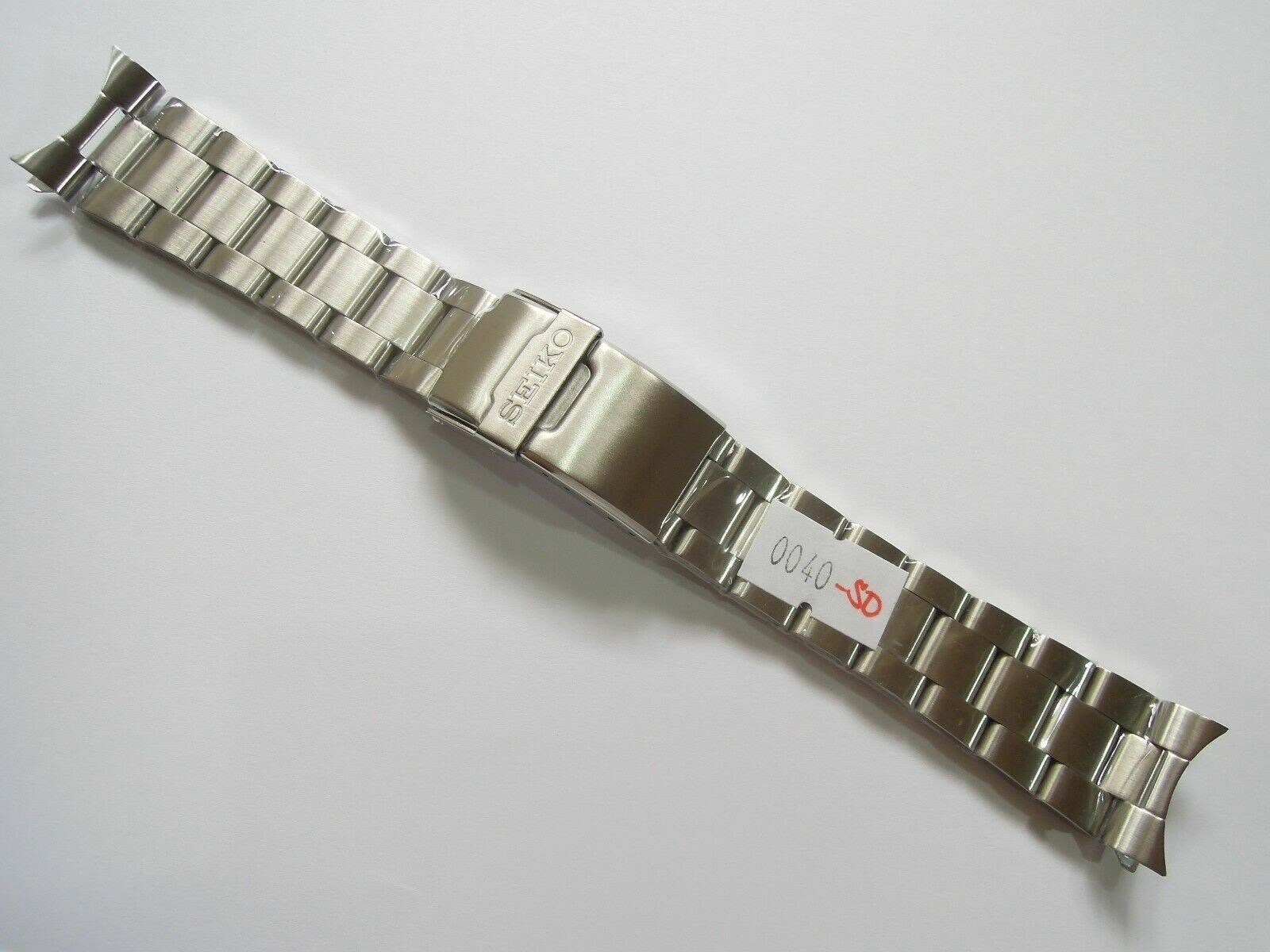 NEW 22MM STAINLESS OYSTER SOLID BRACELET DIVERS 10BAR SKX031-033 (7S26-0040)